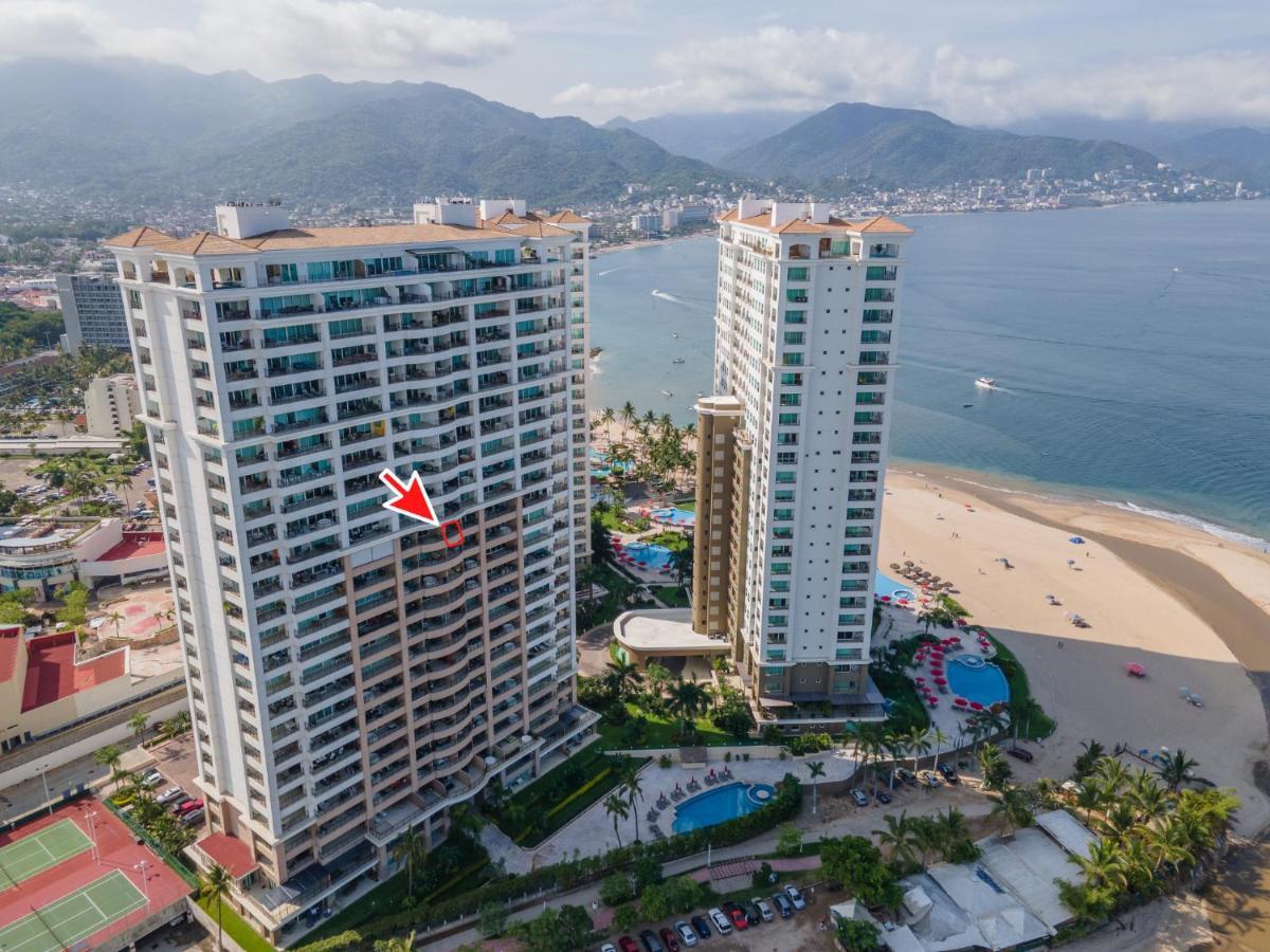 Ocean Front Condo Sleeps 4 Adults-Grand Venetian T3000-1606 Пуерто-Вальярта Екстер'єр фото