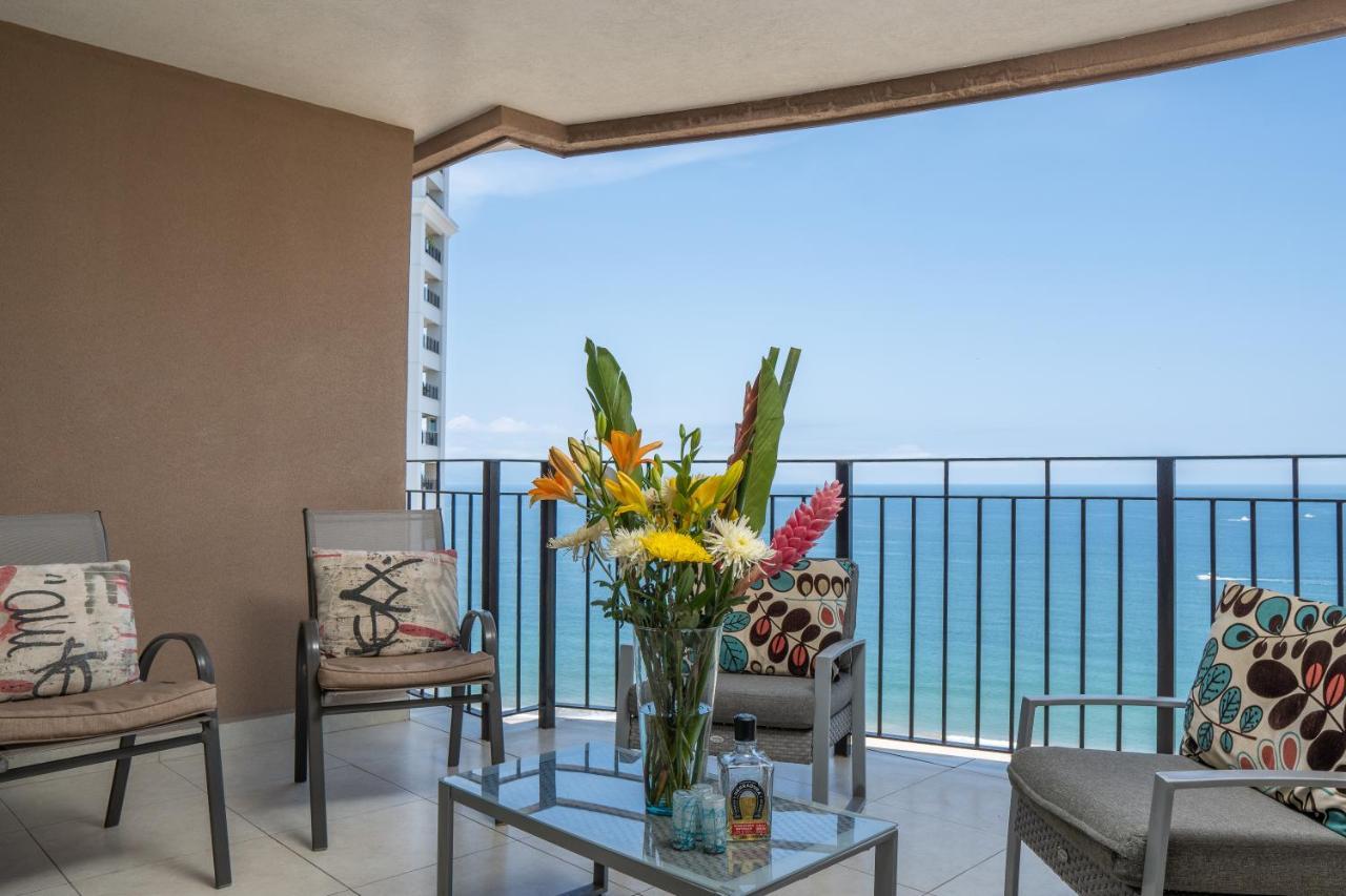 Ocean Front Condo Sleeps 4 Adults-Grand Venetian T3000-1606 Пуерто-Вальярта Екстер'єр фото